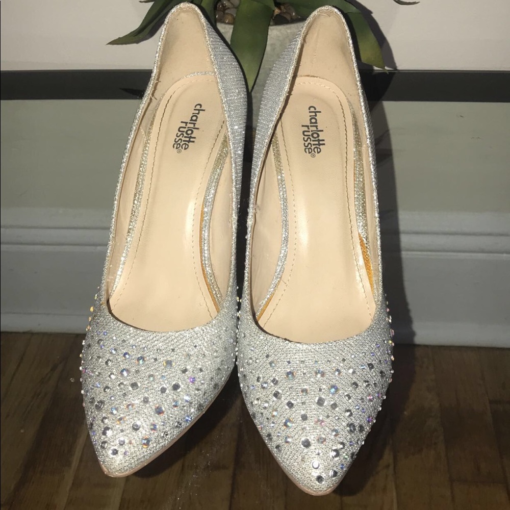 Silver heels